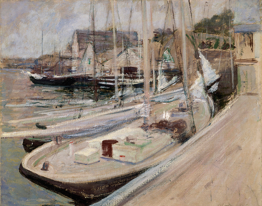 Vintage Art Canvas (At Dock)