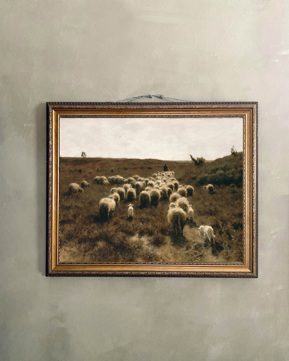Reproduction Art Canvas (Return of The Flock)