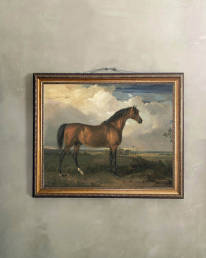 Vintage Reproduction Art (Proud Stallion)